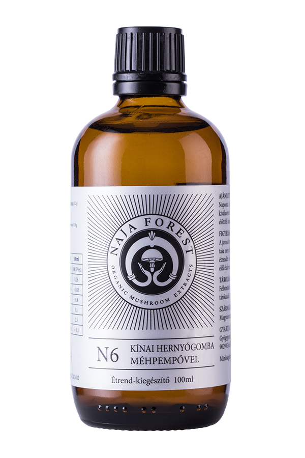 Naja Forest N6 Kínai hernyógomba méhpempővel étrend-kiegészítő, 100 ml